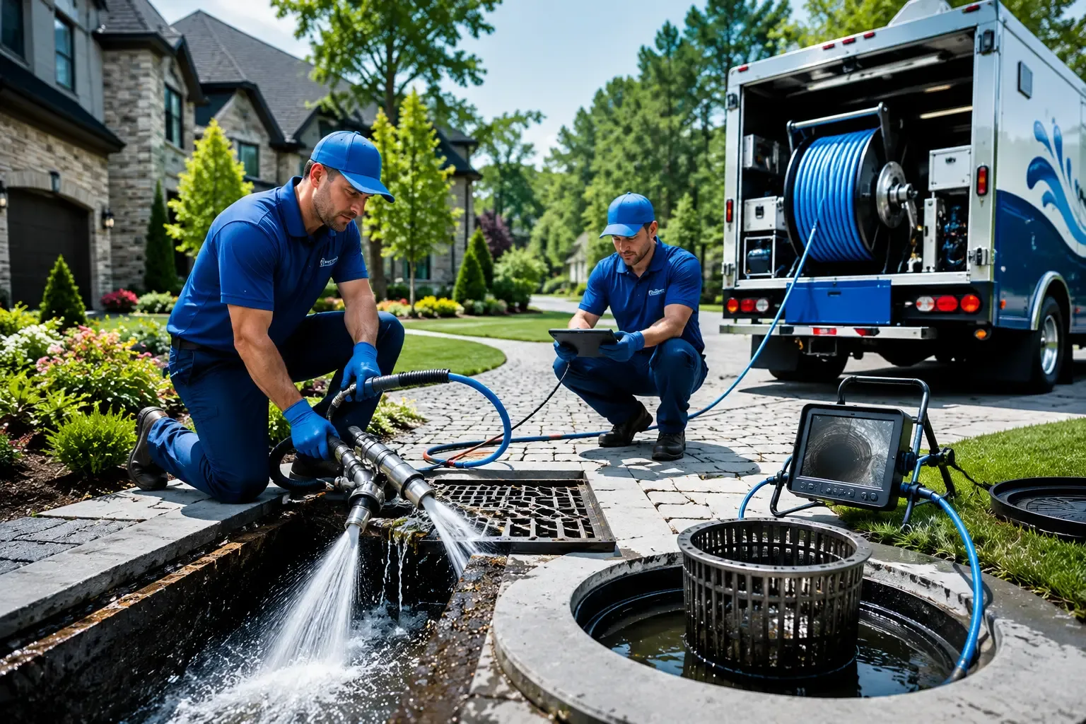 Local outdoor drain cleaning professionals in Ernul, NC